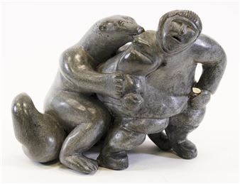 HUNTER, BEAR AND SEAL - Mususi Uniurtitak Ainalik