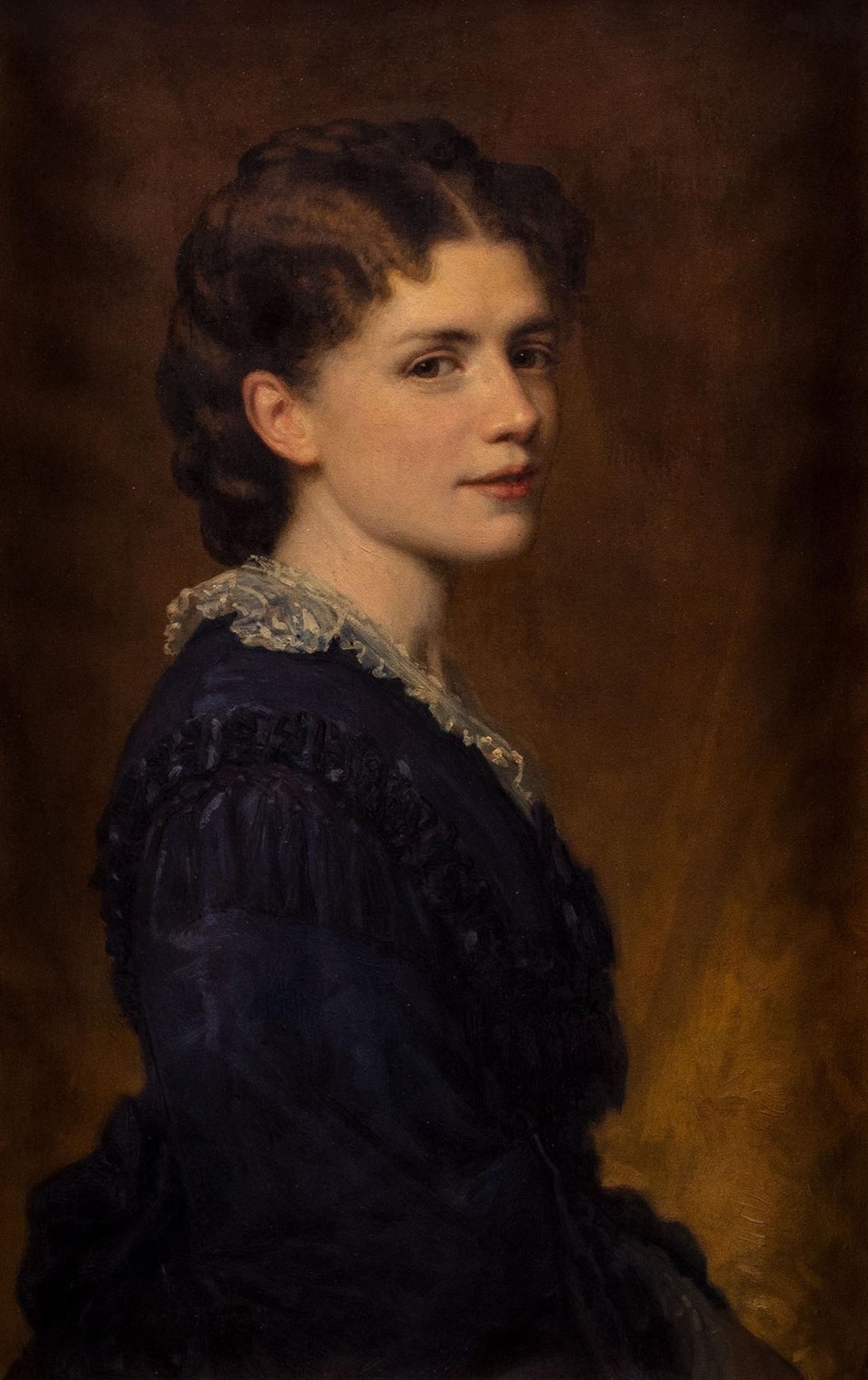 George P.A. Healy | Portrait of Helen, Mrs William Stanley Haseltine ...