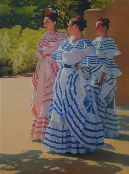 FIESTA DAY IN CERRILLOS by Kang Cho