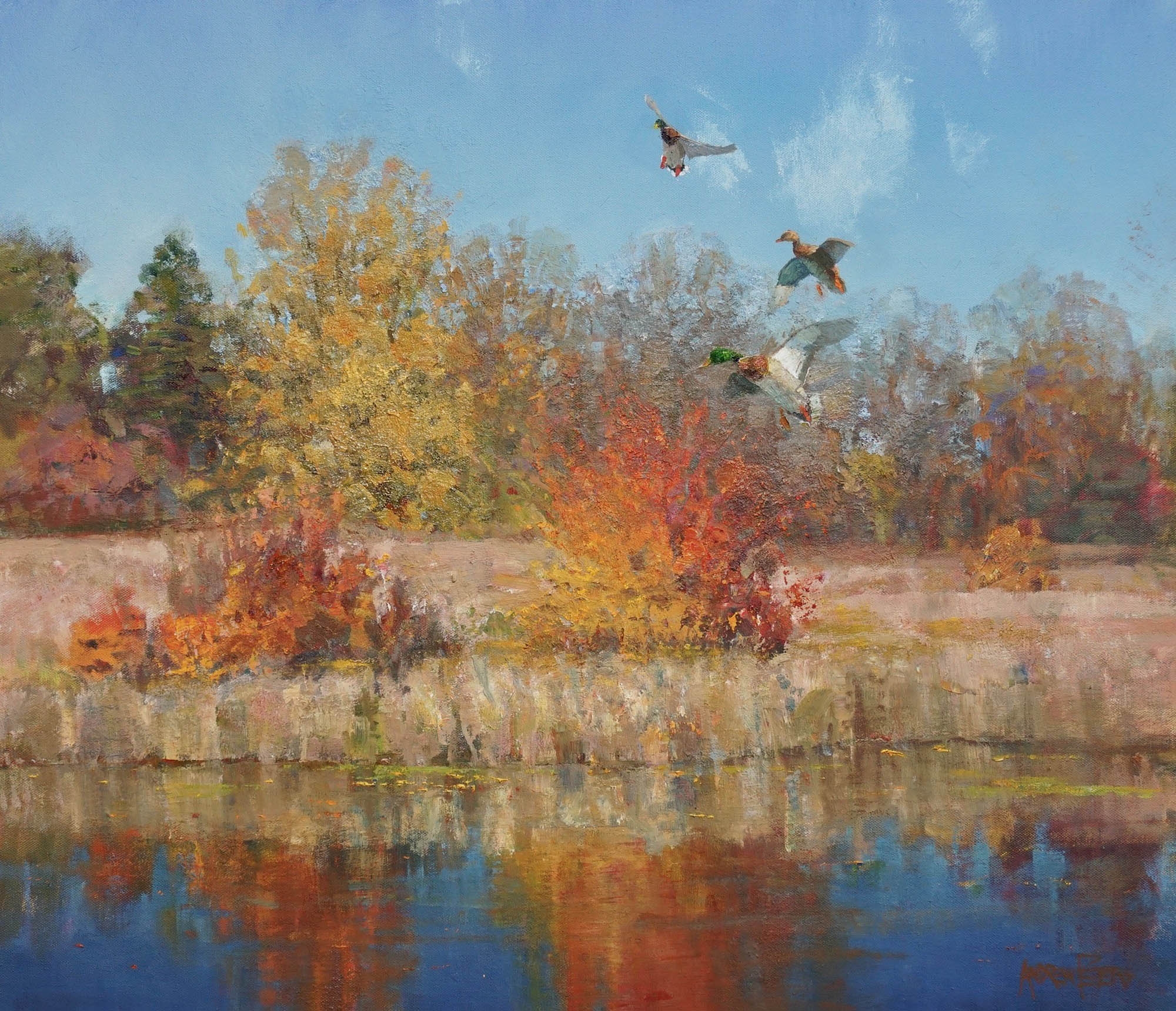 Andrew Peters | AUTUMN STACKYARD | MutualArt