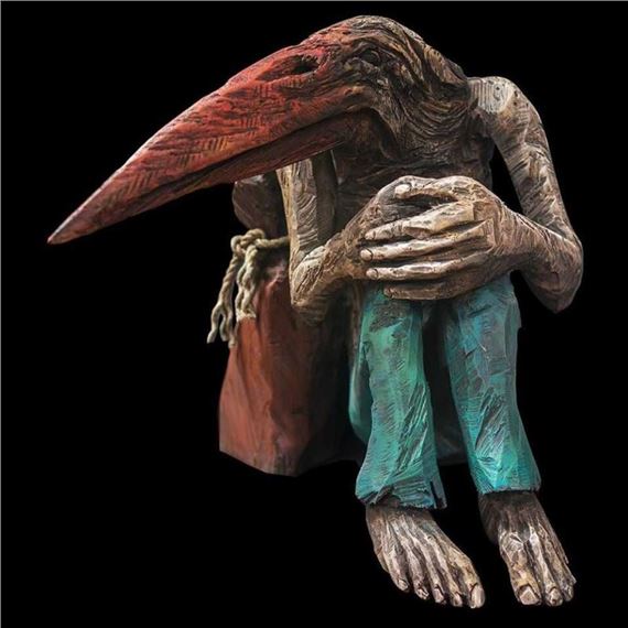 FLIGHTLESS SITTED by Marcin Mysliwiec, 2020