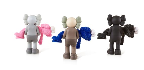 KAWS | GONE (BROWN/ GREY/ BLACK) (THREE WORKS) GONE（褐/灰/黑