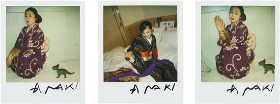 UNTITLED (THREE WORKS) o}Ʒ by Nobuyoshi Araki, Executed in 2019 and 2015