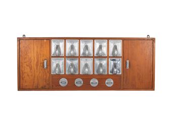 A Wall Cabinet with Ten Drawers and four spice Containers - Margarete Schütte-Lihotzky