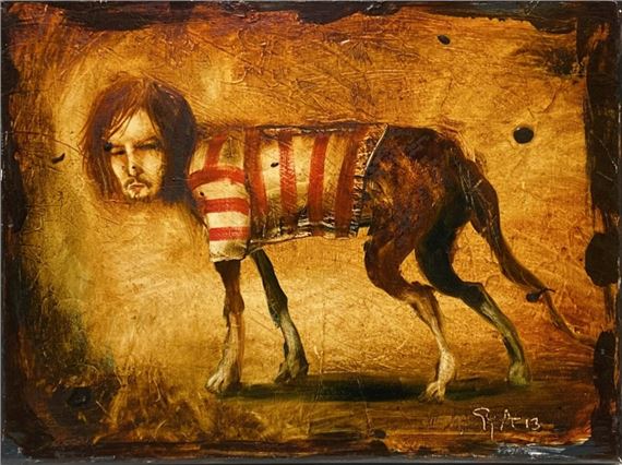 Kutya önarckép by Andras Gyorfi, 2013