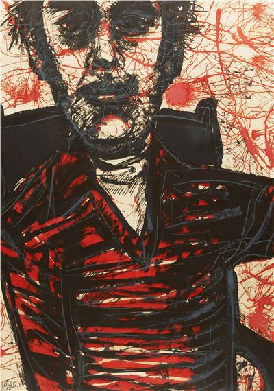 Self Portrait by Charles Pachter, 1987