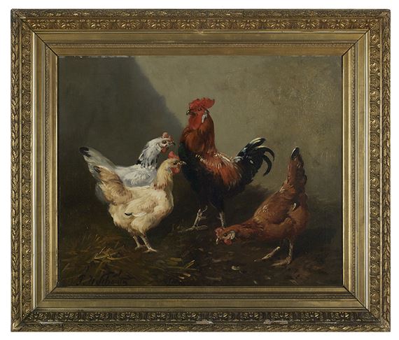 "Rooster and Hens"