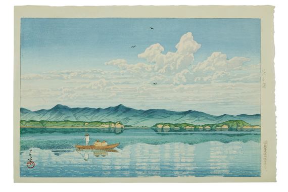 Hamana-ko (Lake Hamana) by Hasui Kawase