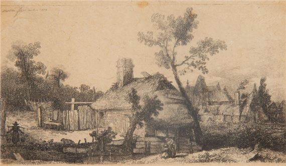 Village by Jean-Pierre Norblin de La Gourdaine, 1778