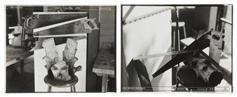 'WORK FOR SAWS. IRVINE, CALIFORNIA' AND 'SAWS THROUGH AT RIGHT ANGLES. . .RIP AND CROSS-CUT.': A DIPTYCH - Robert Cumming