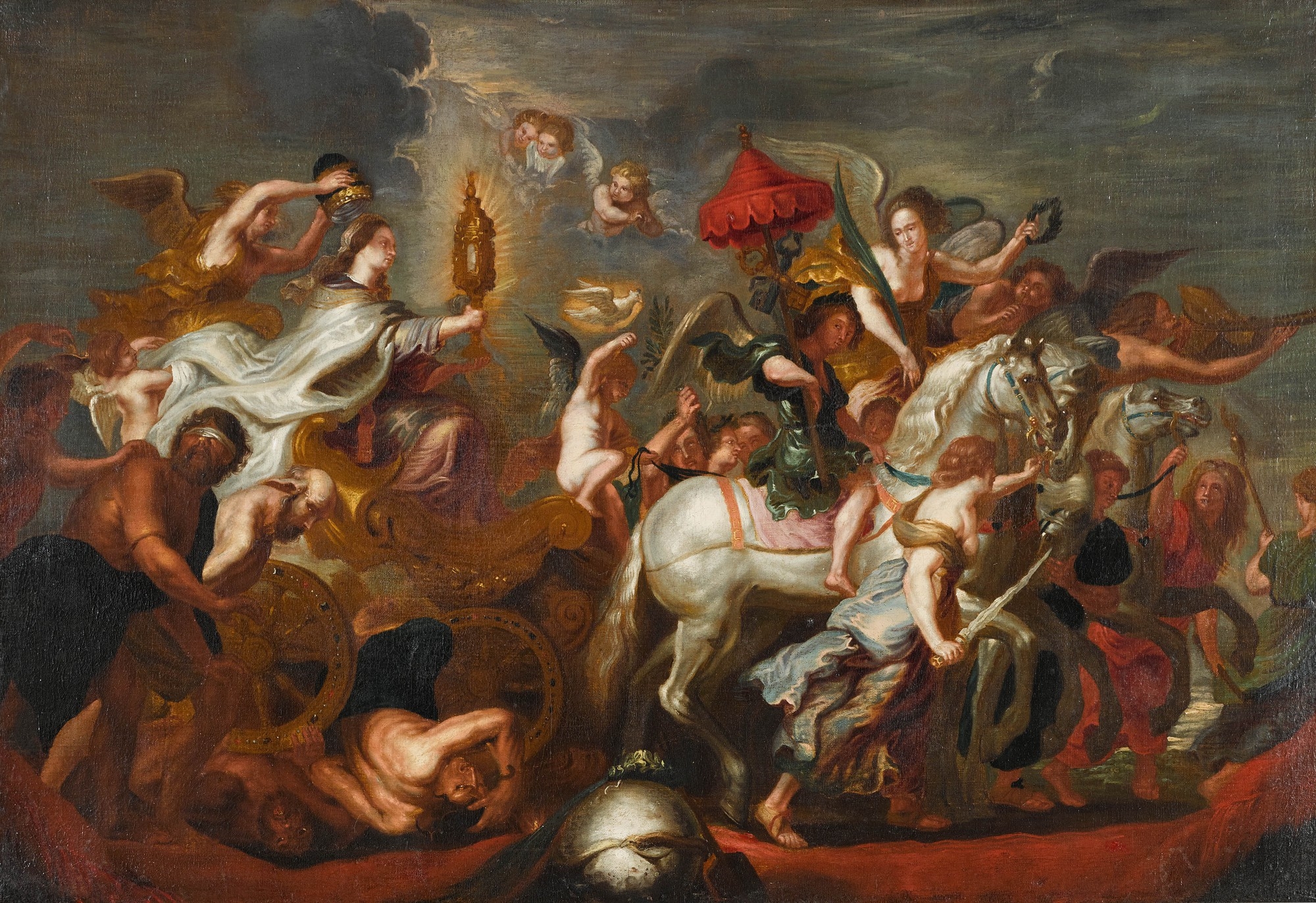 Peter Paul Rubens | THE TRIUMPH OF THE CHURCH | MutualArt