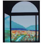 Widok na Grenobl by Ryszard Hunger, 1991