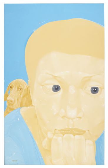 Image No.9 by Shen Xiaotong, 2002, Painted in 2002