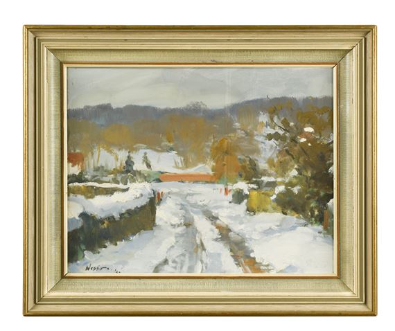 New Road Gomshall by Edward Wesson, 1968