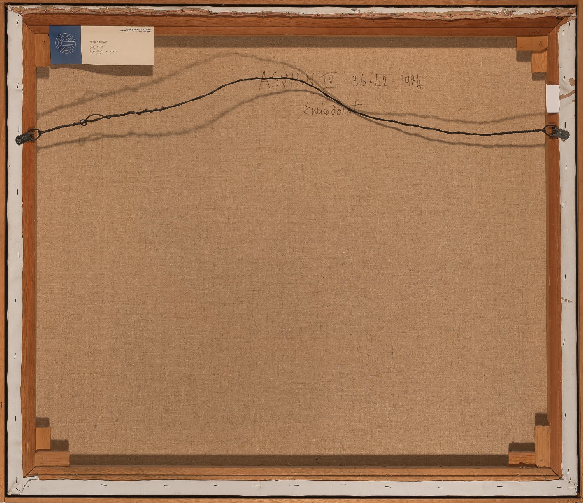 Enrico Donati | Aswan IV (1984) | MutualArt