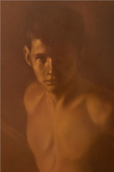 Robert R. Bliss | Large Robert Ryel Bliss Male Nude Painting (1961 ...