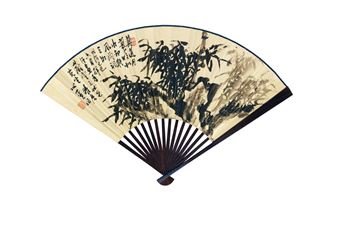 BAMBOO AND CALLIGRAPHY - Zhong Yingnan