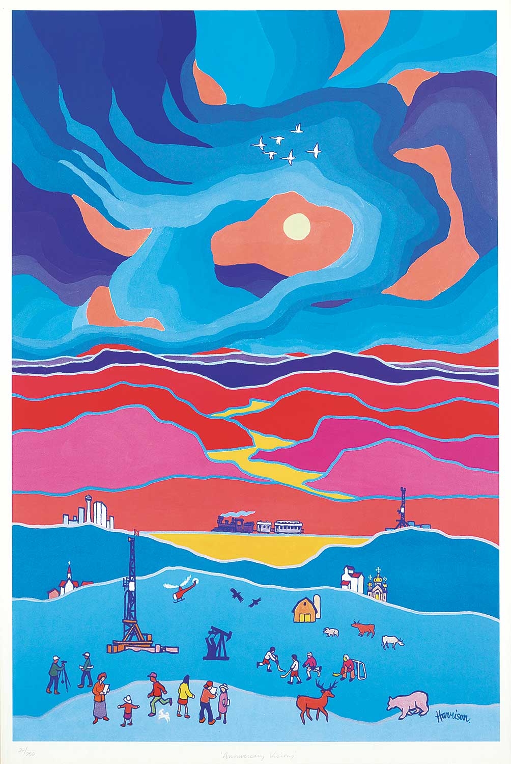 Harrison Ted Anniversary Visions MutualArt