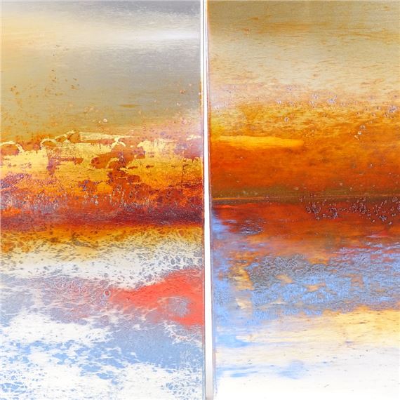 Two works: Spartan I; First Light I by Mark Maxwell, 2007