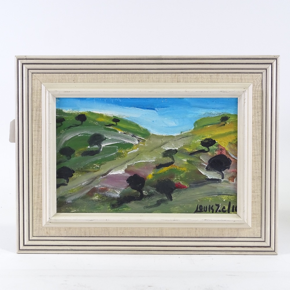 Louis Zelig | Abstract landscape | MutualArt