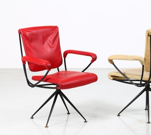 Two works: Du24a armchair (2) by Gastone Rinaldi, 1956