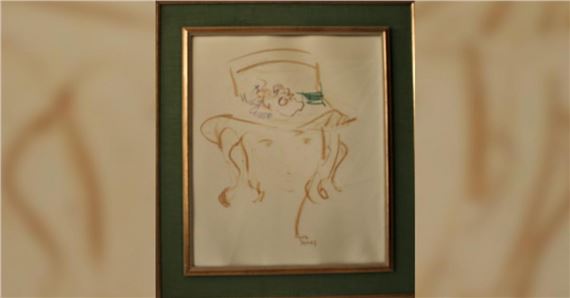 Girl with hat by Ger Maas