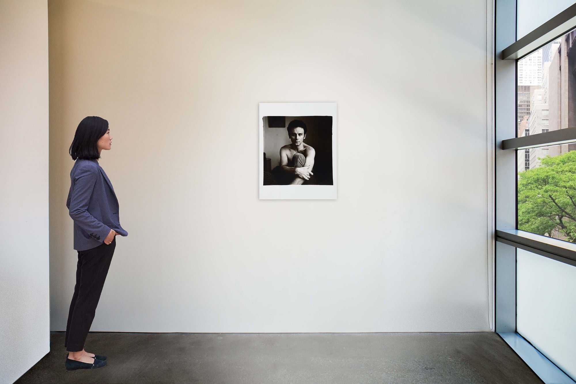 Artwork by Diane Arbus, 'LUCAS SAMARAS', Made of gelatin silver print