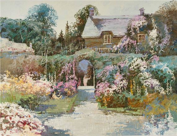 Archway in the Garden by Ming Feng