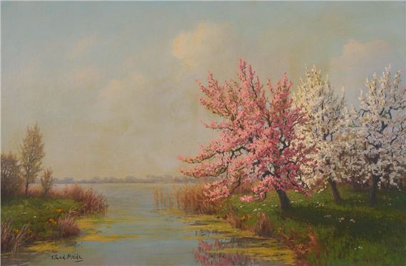 Jacobus Leonardus van der Meide | Blossom Trees | MutualArt