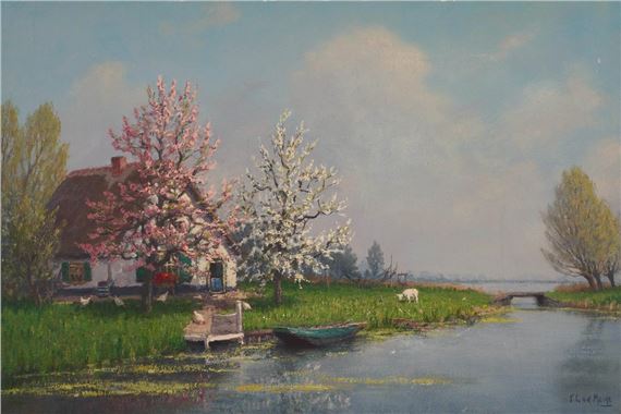 Jacobus Leonardus van der Meide | Blossom Trees | MutualArt