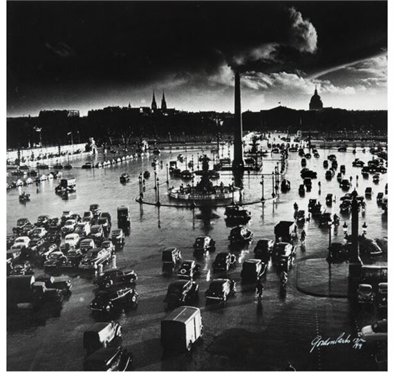Place de la Concorde, Paris by Gordon Parks, 1950