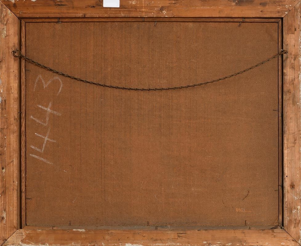 Artwork by Desmond Kenny, Still Life with Flowers, Made of oil on board