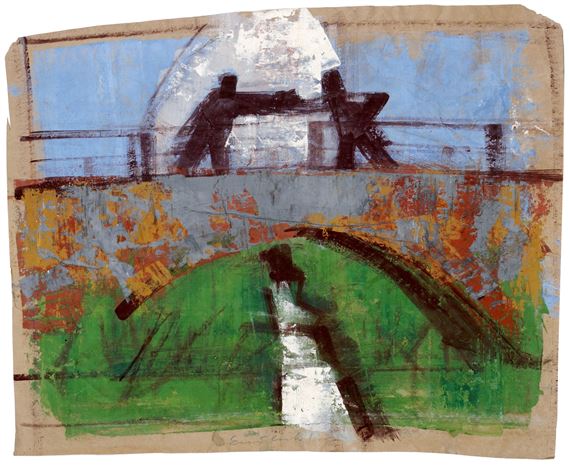 "Endlich!" by Hermann Glöckner, 1949