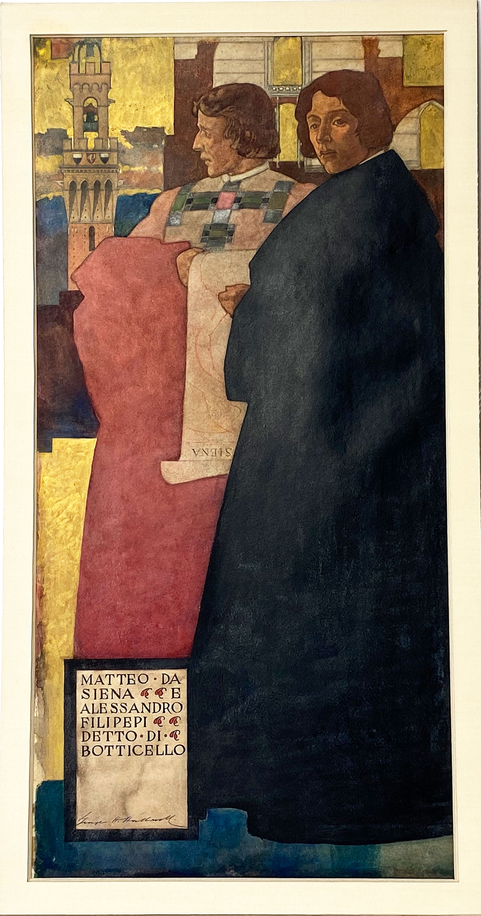 George Hawley Hallowell | Matteo da Siena E Alessandro Filipepi Detto ...
