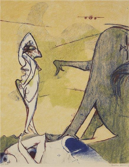 Hommage to Max Ernst by Dorothea Tanning, 1974