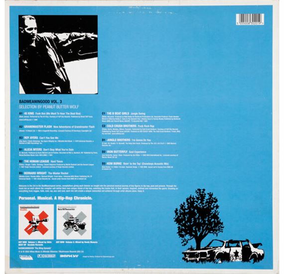 PeanutButterWolf Badmeaningood Vol.3 2LP