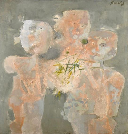 Untitled by Júlio Resende, oil on canvas