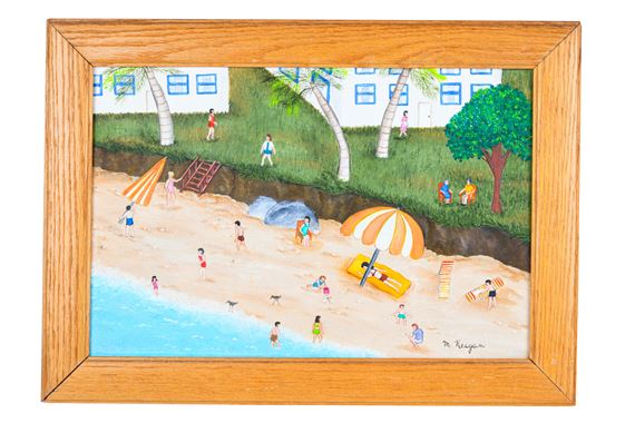 ON THE BEACH by Marie Keegan