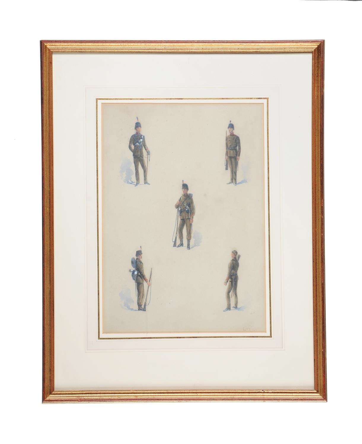 Richard Simkin | The 2nd Batallion the 60th Rifles, the King's Royal ...