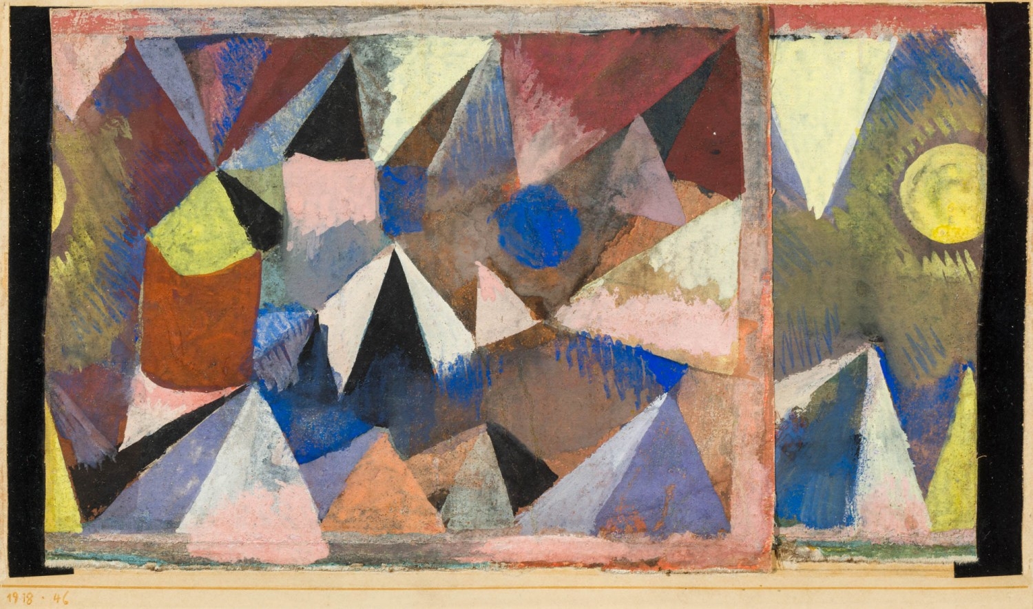 Berglandschaft by Paul Klee, 1918