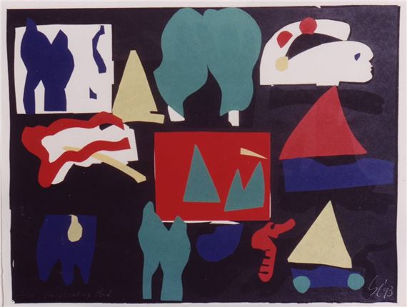 The Boating Pond by Gordon Crook, 1993