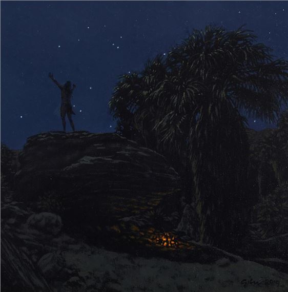 "Nocturne Vision Quest," by Bradley W. Giles, 2019