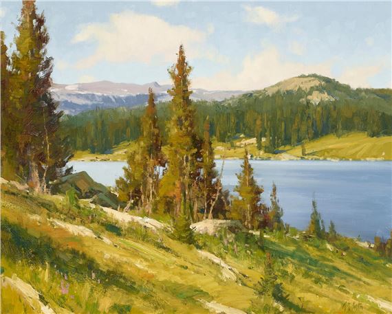 South of the Pass by Matt Read Smith, Painted in 1999