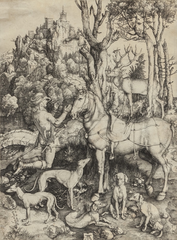 Sant'Eustachio by Albrecht Dürer, 1501