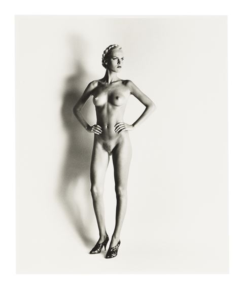 Helmut Newton | Big Nude I: Lisa, Paris (1980) | MutualArt