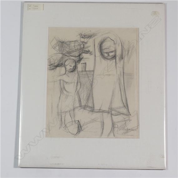 Untitled sketch of children