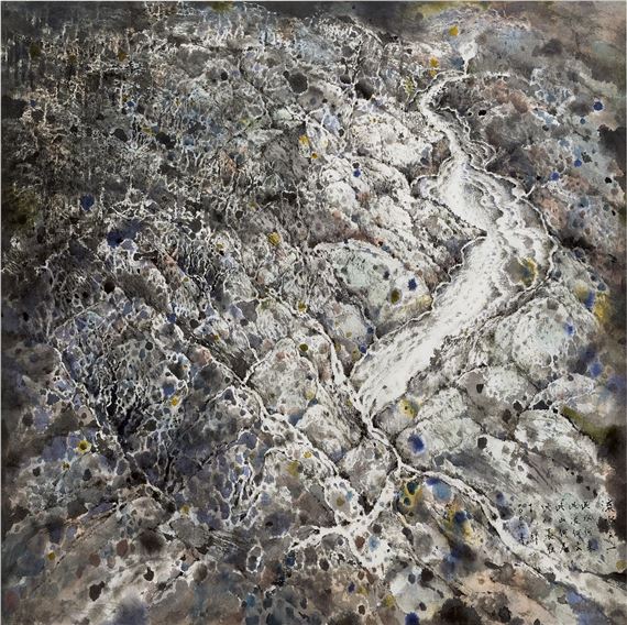 FLOWING WATER NO. 1 ˮ֮һ by Wucius Wong, dated 2006