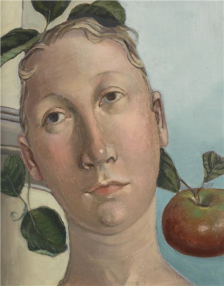 Study for Forbidden Fruit by Alison Watt, 1990