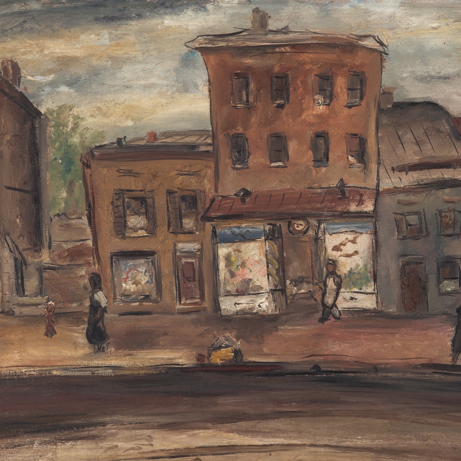 Edward Rosenfeld | Clay Street, | MutualArt