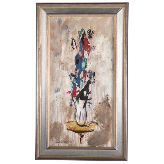 Edward Rosenfeld | Vase of Flowers (1960) | MutualArt